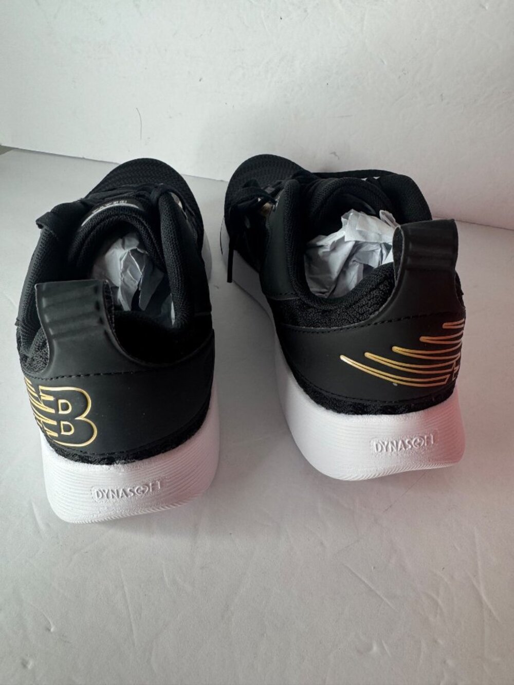 New Balance Women's Beaya Running Shoes Lace-Up Black Gold #WBEYLB Size 9 NIB - Picture 5 of 7